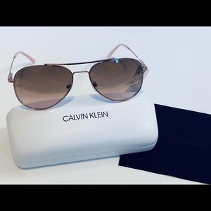 Calvin Klein aviator sunglasses
